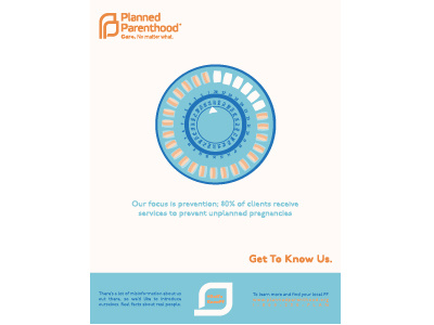 Planned Parenthood Campaign ad campaign flat design parenthood planned psa womens health
