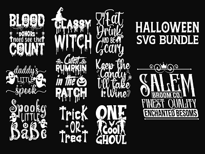 Halloween Svg bundle