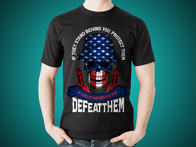 STAND BEHIND YOU VETERAN T-SHIRT