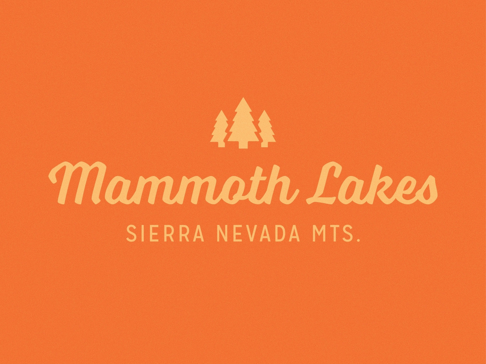 Mammoth Lakes Badge by Amanda Jacob on Dribbble