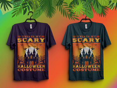 Halloween t-shirt design