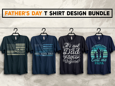 FATHER'S DAY T SHIRT DESIGN BUNDLE branding bulk t shirt design design family t shirt design graphic design t shirt design typography typography t shirt design