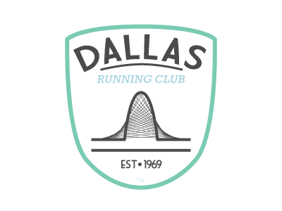 Dallas Running Club Logo Redesign