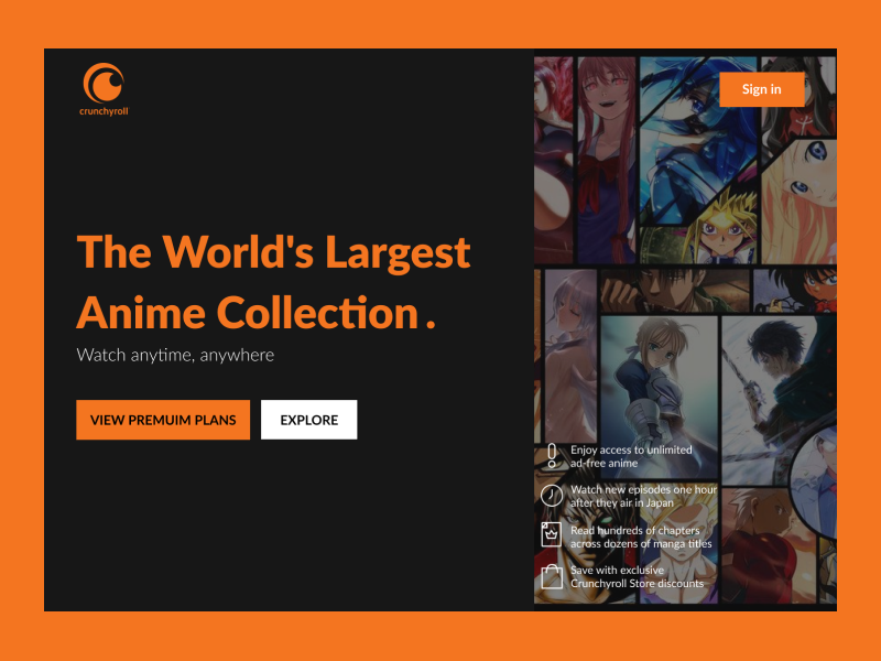 Animewebsite by Mohamed BenAli on Dribbble