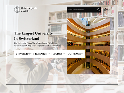 University web design