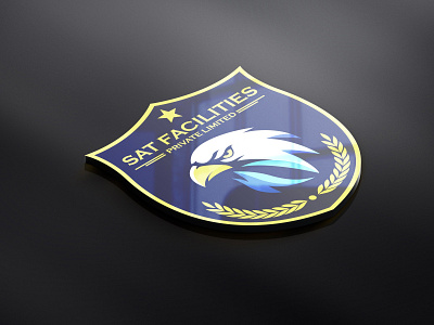Sat facilities branding design graphic design illustration logo typography vector