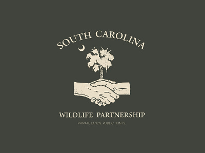 South Carolina Wildlife Partnership branding design graphic design illustration logo typography