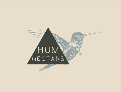 Hum Nectars branding design graphic design icon illustration logo minimal typography vector web