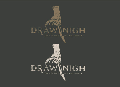 Draw Nigh branding design graphic design icon illustration logo minimal typography vector web
