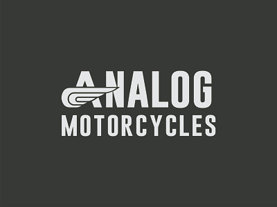 Analog Motorcycles branding design graphic design illustration logo typography vector