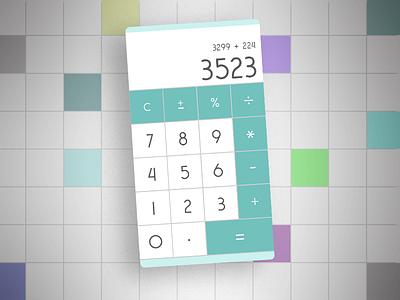 Daily UI 004 - Calculator 004 calculator daily ui