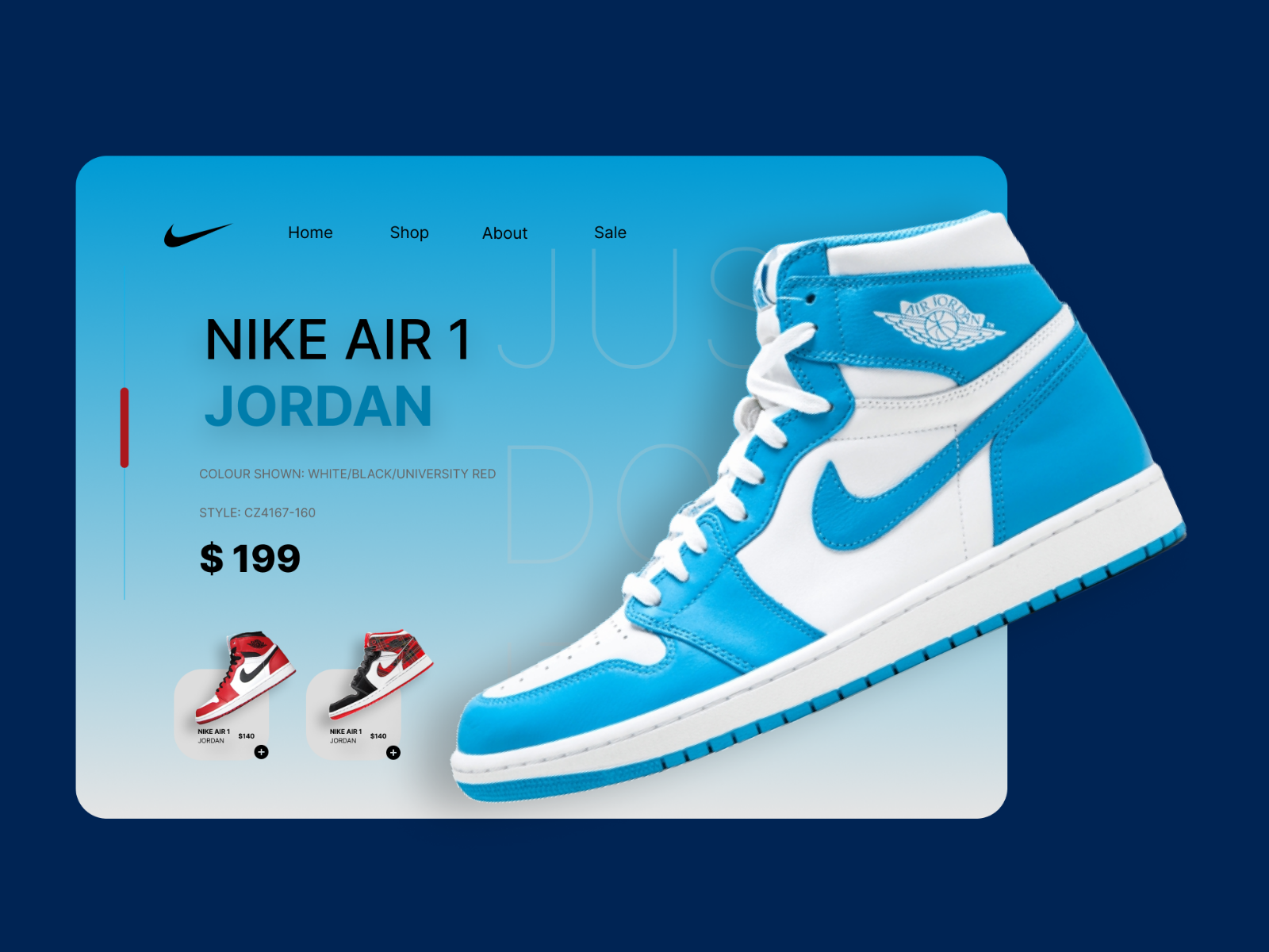 Nike Air Landing Page Concept By Rohit P On Dribbble