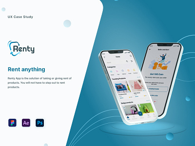 Rental Application branding competitive analysis figma rental app ui ux