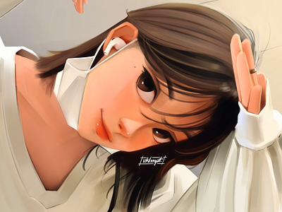 ✋🏻 anime art character cute drawings girl girl character illustration