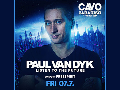 Paul van Dyk - Cavo Paradiso 07/7/2017 art cavoparadiso design greece mykonos paulvandyk trance