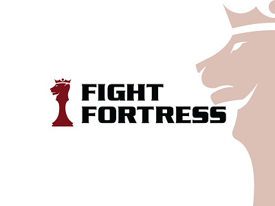 Fight Fortress MMA aleem combat sports leopard lion logo mark mixed martial arts mma pakistan saadullah aleem snow ufc