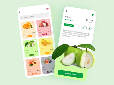 Fruits & Vegetable App