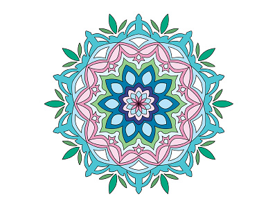 Islamic Flloral Pattern floral flower islamic mandala pattern