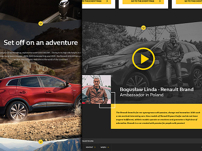 Renault app renault renault poland thevaro webdesign website