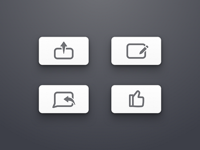 Buttons buttons compose didntmakeit like reply repost social media weibo