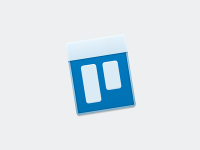 Trello Icon for Myself icon icon design macos icon redesign trello