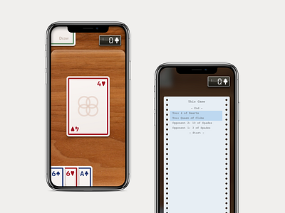 Playing Cards on Phone