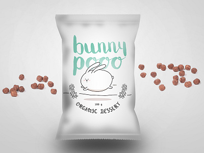 Packaging - Bunny Pooo bunny design fictional food graphic design illustration packaging product