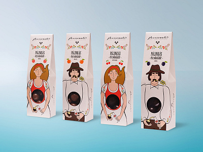 Passionate - Chocolate packaging branding chocolate design food graphic design logo packaging product product design sweets