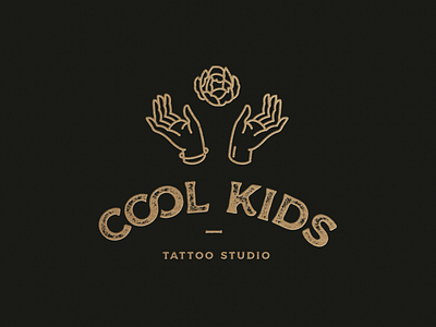 Cool Kids Tattoo Logo By Zsofia Mihaly On Dribbble