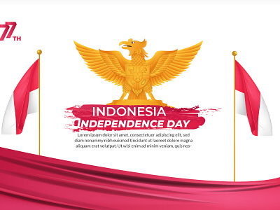 background indonesia 17 august background bird garuda illustration indonesia indonesia independence day red