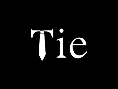 Tie: Typography Word Play