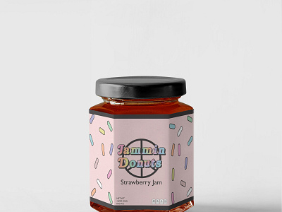 Packaging Design for Jammin Donuts Co.
