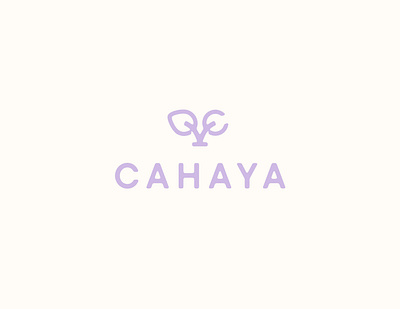 Cahaya brand identity branding design identity logo pastel colors skincare vector vegan