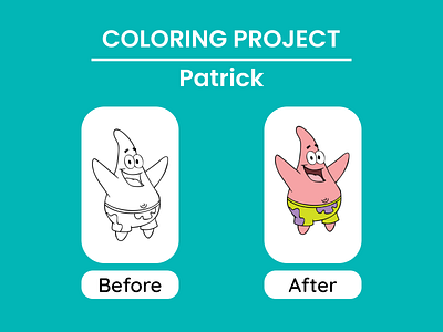 Patrick Coloring Project