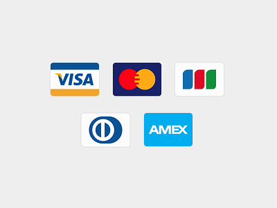 Credit Card ai american express card credit dinner club icon jcb master vector visa