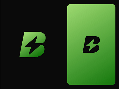 Letter B Logo Design b branded branding fast green letter letter b monogram payment trending wordgram