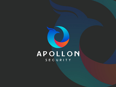 Apollon Security branding graphic design logo