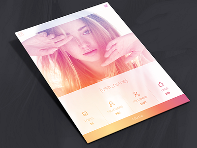 Daily UI #006 // User Profile