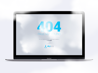 Daily UI #008 // 404 Page