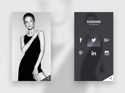 Daily UI #010 // Social Share dailyui social share ui ux