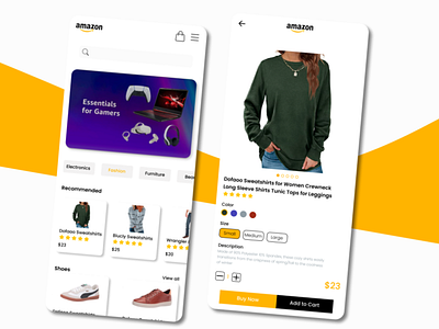 E-commerce design e commerce market market place mobile app redesign ui
