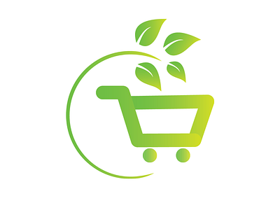 Green Cart a logo branding design graphic design illustration ui ux vector