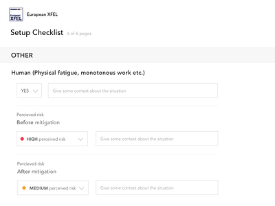 CERN - audit form