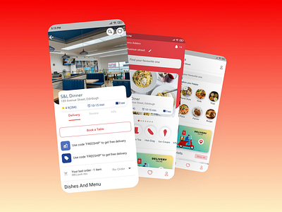 Restaurant App android appdeveloper appdevelopment design flutter fluttertop food foodapp mobile mobile apps restaurant ui