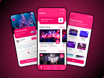 Event Booking App Light UI clean design clean ui design dribbble event events flights graphic design mobile mobile app mobile app design mobile design mobile ui new popular shot responsive design tour ui uiux ux