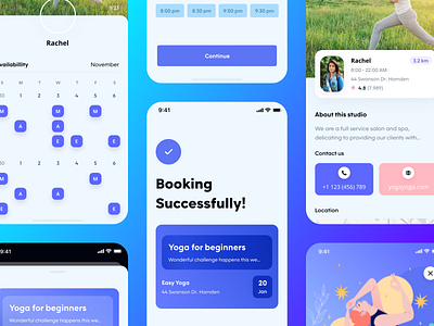 Yoga App UI V2 by FlutterTop UI/ UX on Dribbble