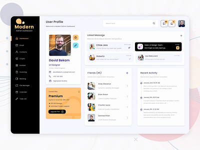 Task Management Dashboard UI admin panel app cleanui dashboard design graphic design interface management messages platform productivity saas task tasks team ui uiux user dashboard web design website