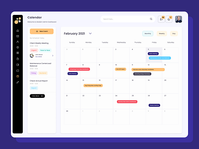 Task Management Dashboard UI