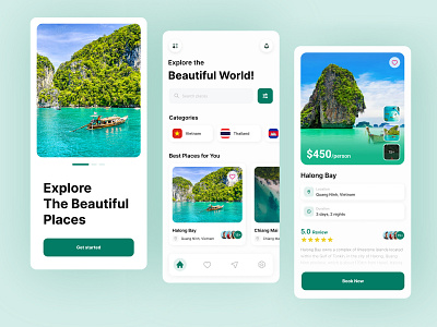 Indochina Travel App app travel app ui travel booking app booking travel travel app travel booking app ui ui app ui app design booking ui travel app design uiux