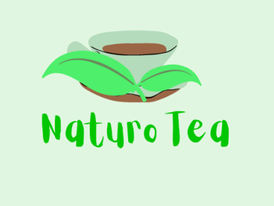 Naturo Tea 3d branding graphic design logo organic tea